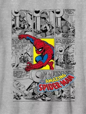 Dětské tričko s potiskem obálky komiksu Spider-Man