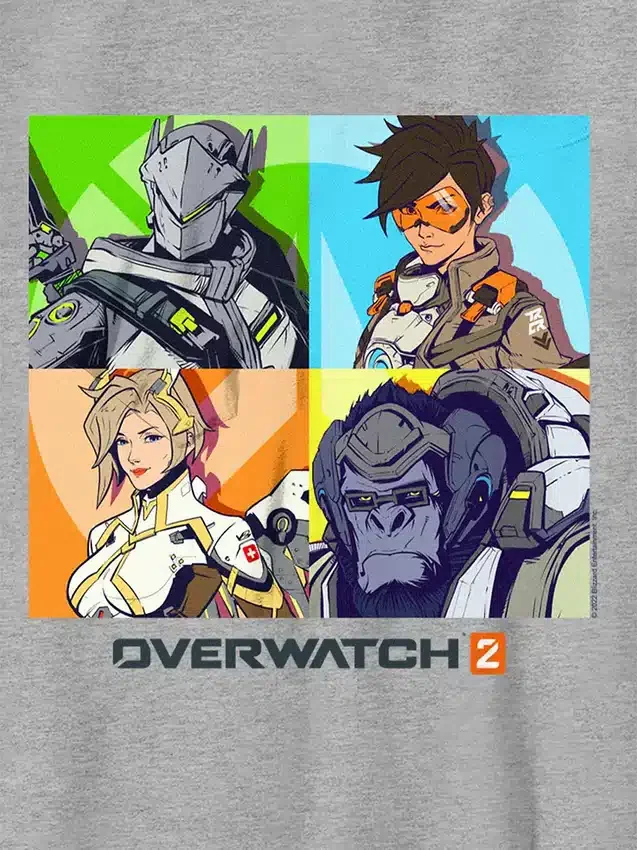 Dětské tričko s potiskem Overwatch Box Up
