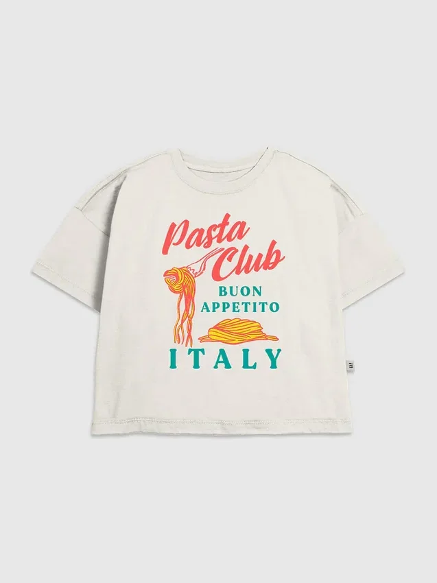 Dětské tričko s potiskem Pasta Club