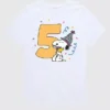 Dětské tričko s potiskem Peanuts k 5. narozeninám s krátkým rukávem