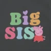 Dětské tričko s potiskem Peppa Pig „Big Sis“