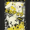Dětské tričko s potiskem Pikachu z mangy Pokémon