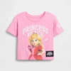 Dětské tričko s potiskem Princezny Peach