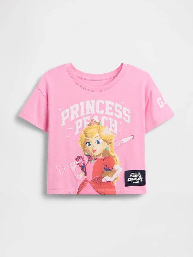 Dětské tričko s potiskem Princezny Peach