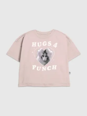 Dětské tričko s potiskem „Punch the Monkey“