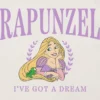 Dětské tričko s potiskem Rapunzel Collegiate