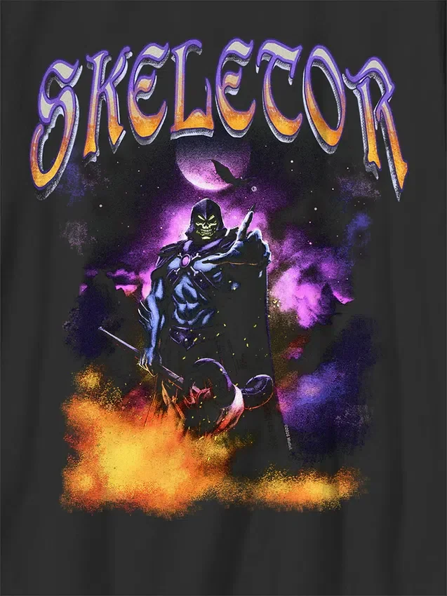 Dětské tričko s potiskem Skeletor Night z řady Masters of the Universe