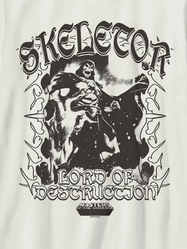 Dětské tričko s potiskem Skeletora z Masters of the Universe