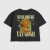 Dětské tričko s potiskem slunečnic Van Gogha