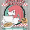 Dětské tričko s potiskem Sonic the Hedgehog: Knuckles a pizza