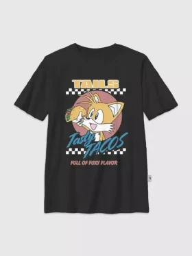 Dětské tričko s potiskem Sonic the Hedgehog Tails Tacos