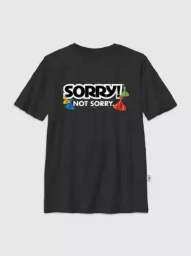 Dětské tričko s potiskem „Sorry“