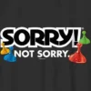 Dětské tričko s potiskem „Sorry“