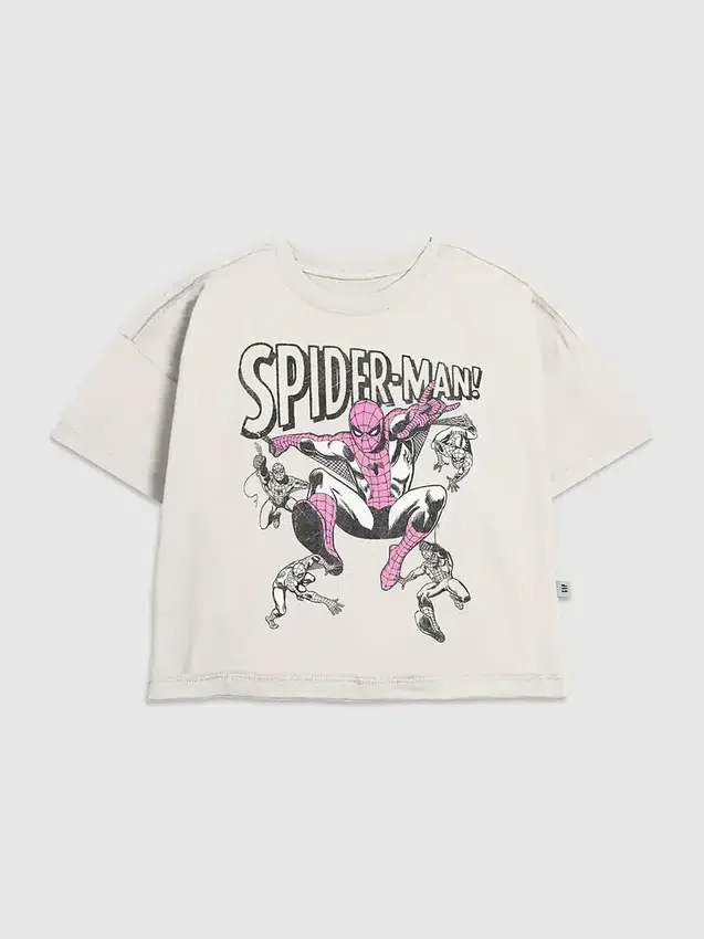 Dětské tričko s potiskem Spider-Mana v retro pózách