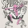 Dětské tričko s potiskem Spider-Mana v retro pózách