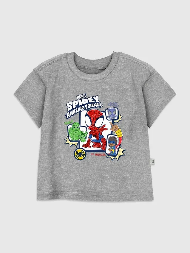 Dětské tričko s potiskem „Spidey and His Amazing Friends“