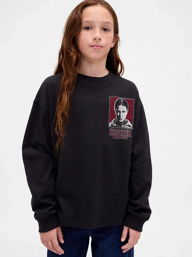 Dětské tričko s potiskem Stranger Things