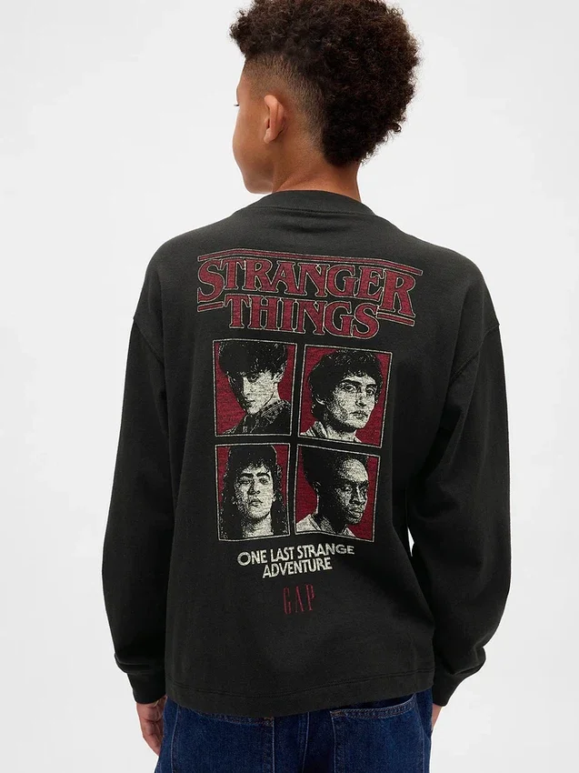 Dětské tričko s potiskem Stranger Things