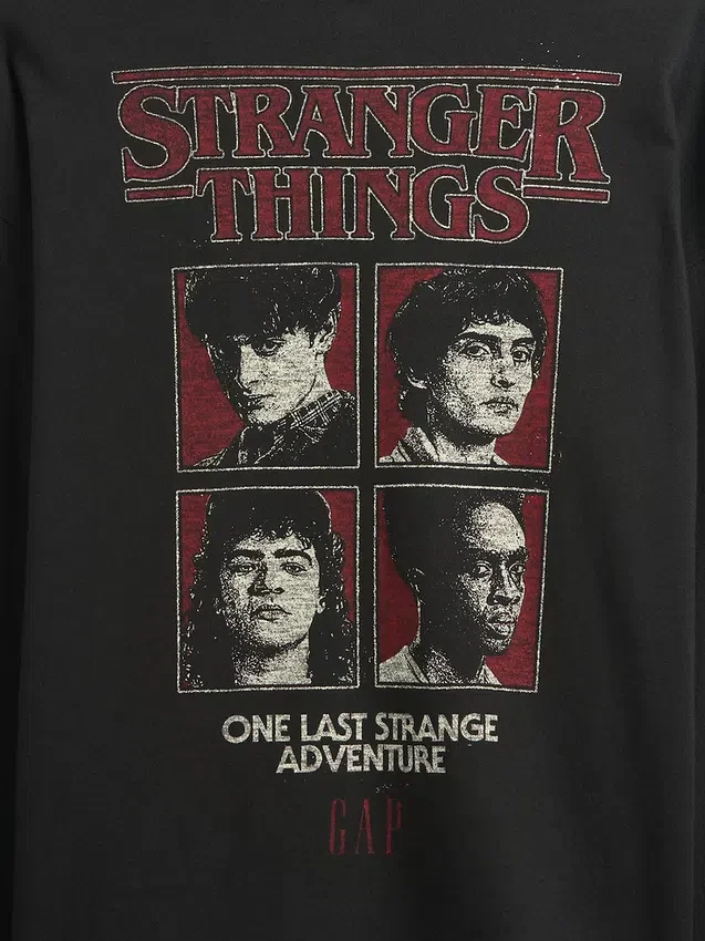Dětské tričko s potiskem Stranger Things