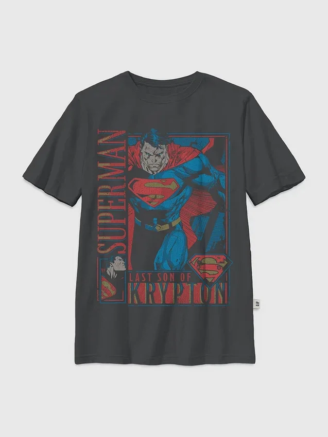 Dětské tričko s potiskem „Superman Retro“