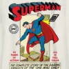 Dětské tričko s potiskem Supermana ve stylu vintage komiksu