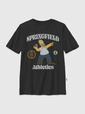Dětské tričko s potiskem „The Simpsons Throw a Homer“