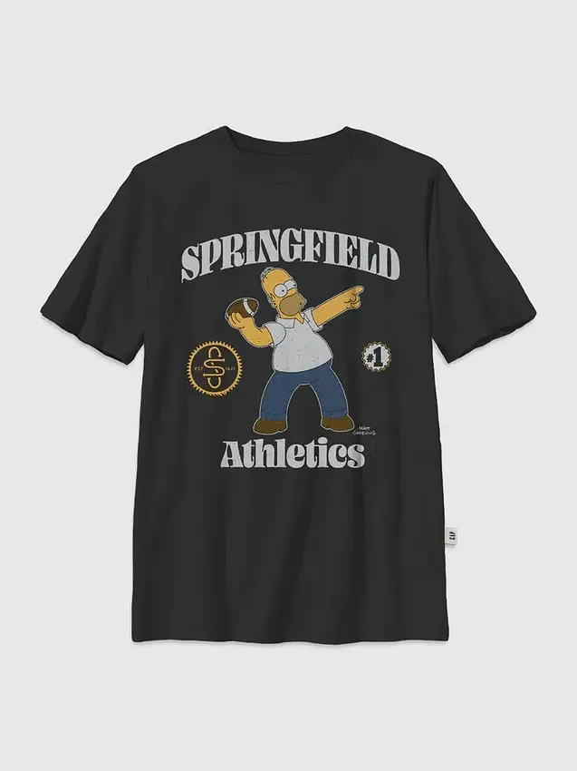 Dětské tričko s potiskem „The Simpsons Throw a Homer“