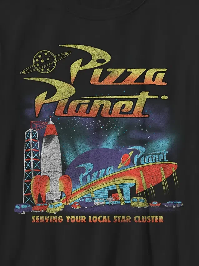 Dětské tričko s potiskem Toy Story Pizza Planet
