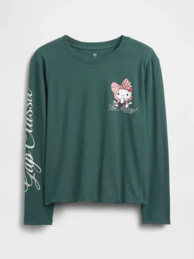 Dětské tričko s potiskem v oversized střihu
