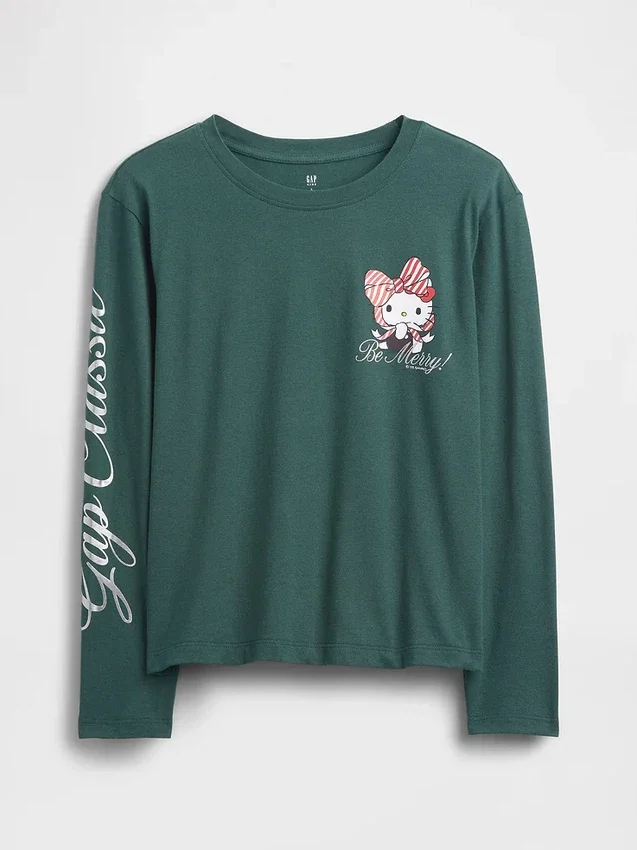Dětské tričko s potiskem v oversized střihu
