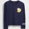 Dětské tričko s potiskem v oversized střihu