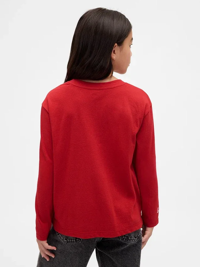 Dětské tričko s potiskem v oversized střihu