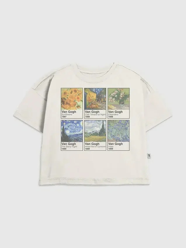 Dětské tričko s potiskem Van Gogh Swatches