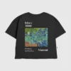 Dětské tričko s potiskem Van Goghových kosatců