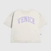 Dětské tričko s potiskem Venice ve stylu „varsity“