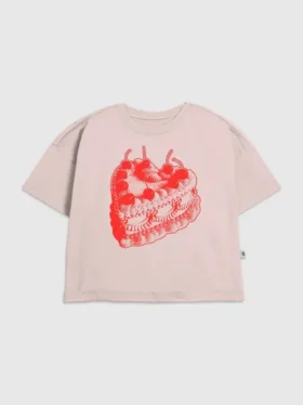 Dětské tričko s potiskem „Vintage Heart Cake“