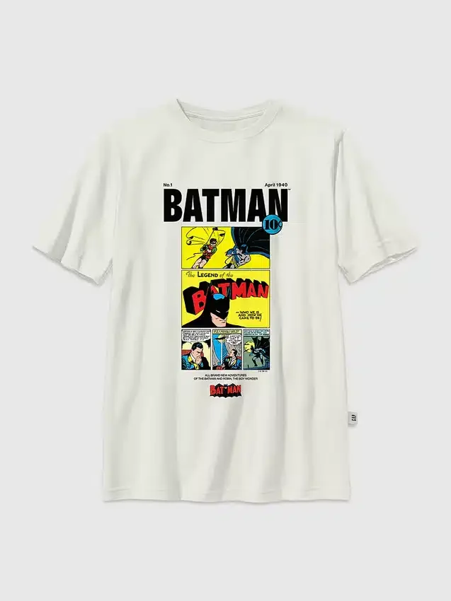 Dětské tričko s potiskem vintage komiksu Batmana