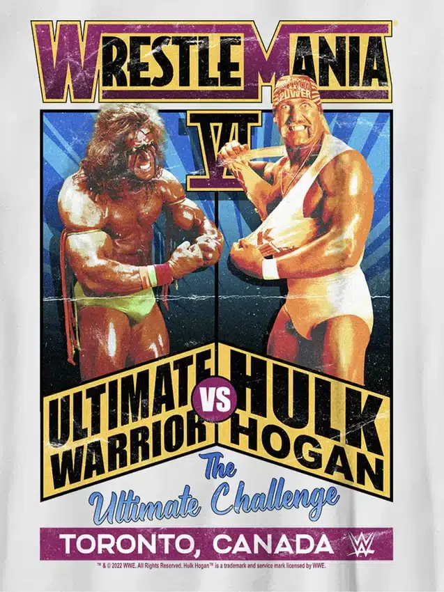 Dětské tričko s potiskem WWE Ultimate Warrior