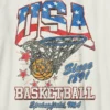 Dětské tričko s vintage basketbalovým potiskem