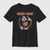 Dětské tričko s vintage potiskem Mickey a přátelé