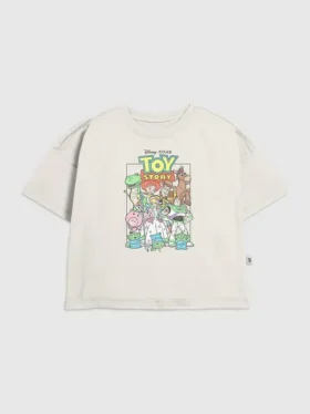 Dětské tričko s vintage skupinovým motivem z filmu Toy Story