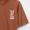 Dětské tričko s volným střihem a potiskem