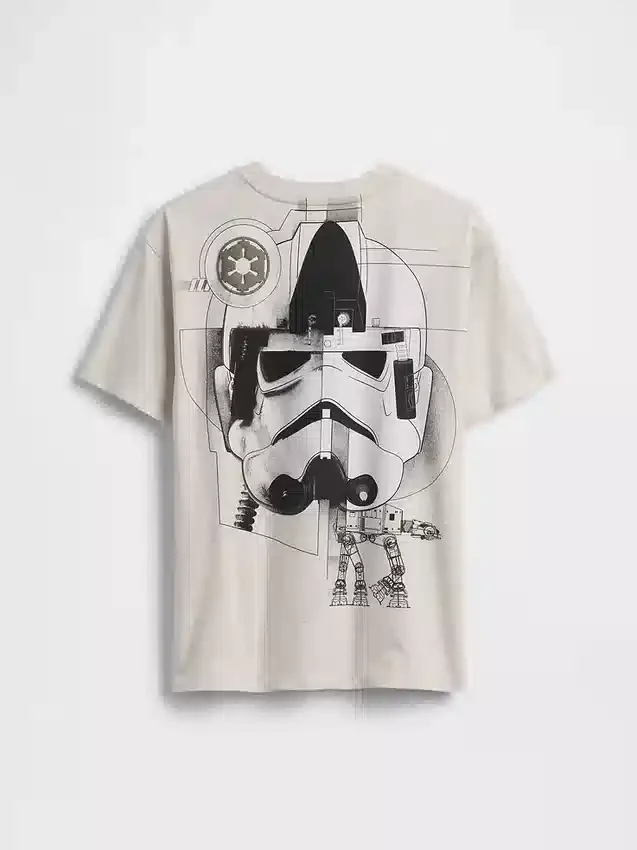 Dětské tričko s volným střihem a potiskem Star Wars