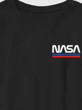 Dětské tričko s vyšívaným logem NASA