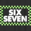 Dětské tričko Six Seven s kostkovaným potiskem