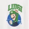 Dětské tričko Super Mario s potiskem a volným střihem