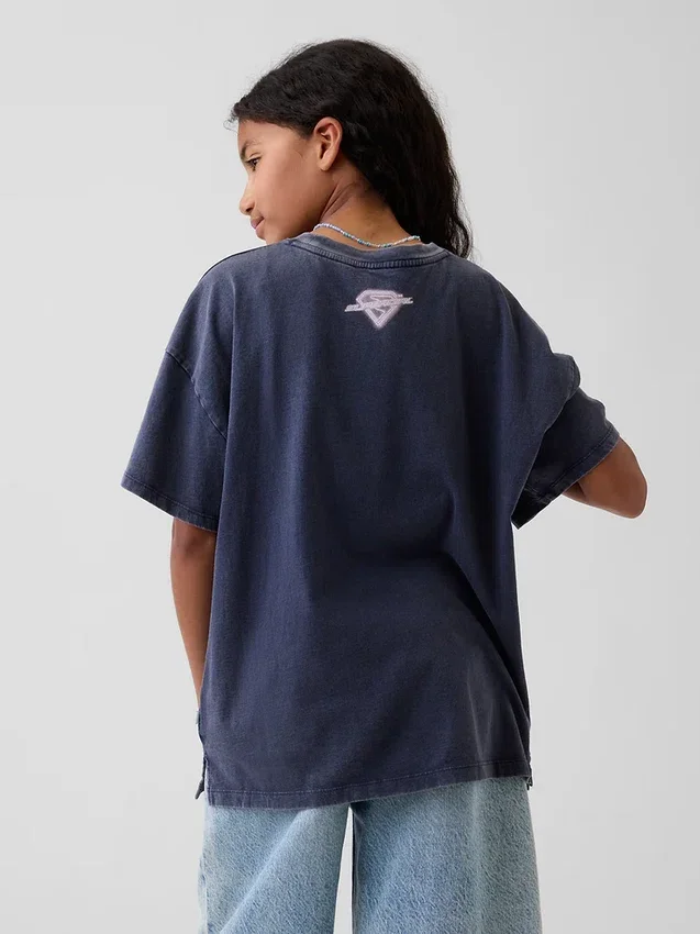 Dětské tričko Supergirl v oversized střihu