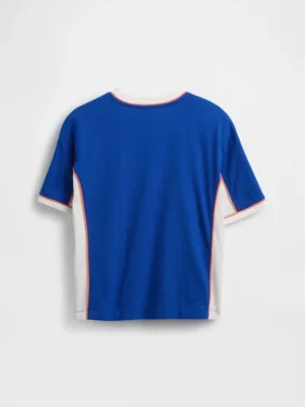 Dětské tričko z jersey v oversized střihu
