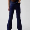 Dětské uniformní kalhoty Ponte s rozšiřujícími se nohavicemi
