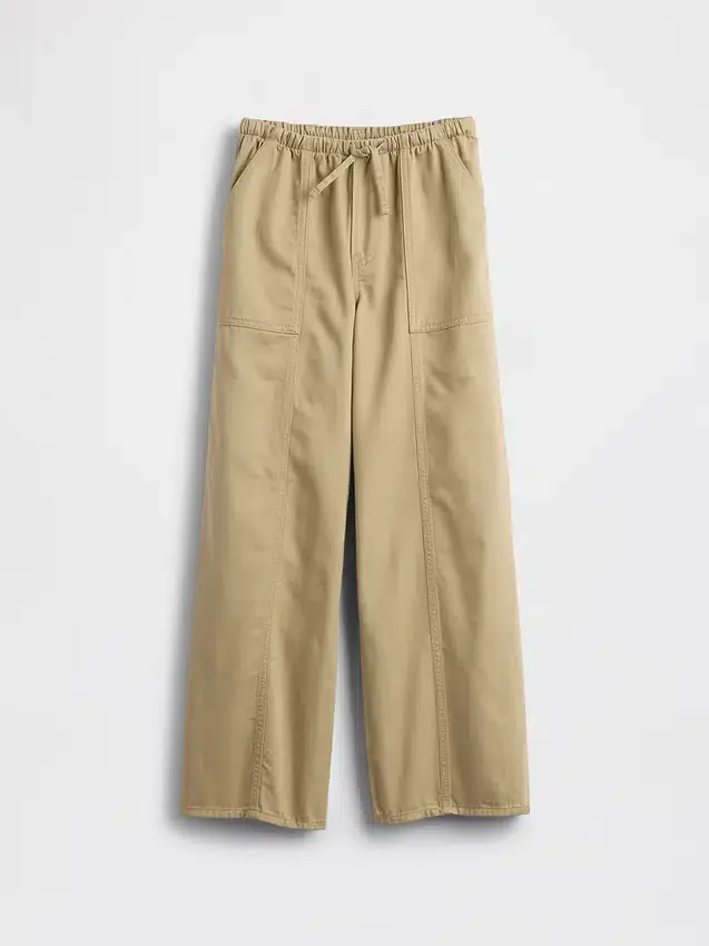 Dětské uniformní kalhoty s volnými nohavicemi